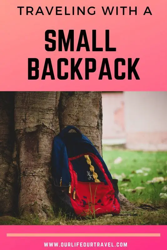 Why use a small backpack while traveling? Traveling with a small backpack. #backpack #backpacking #small