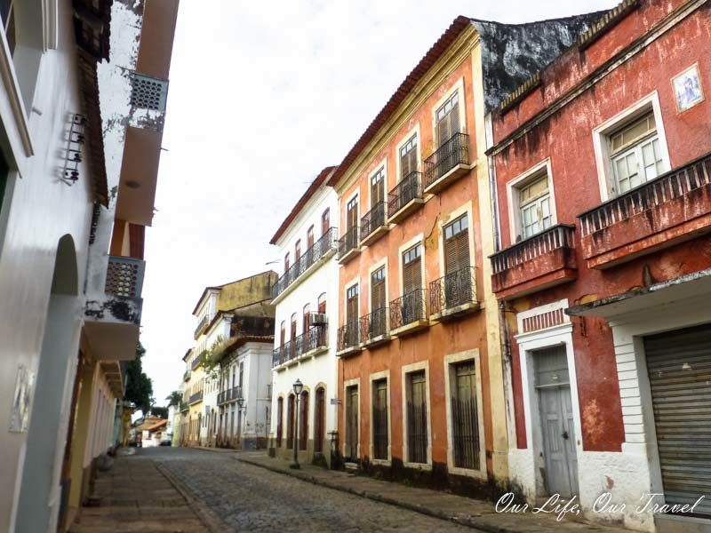 non renovated buildings in Sao Luis