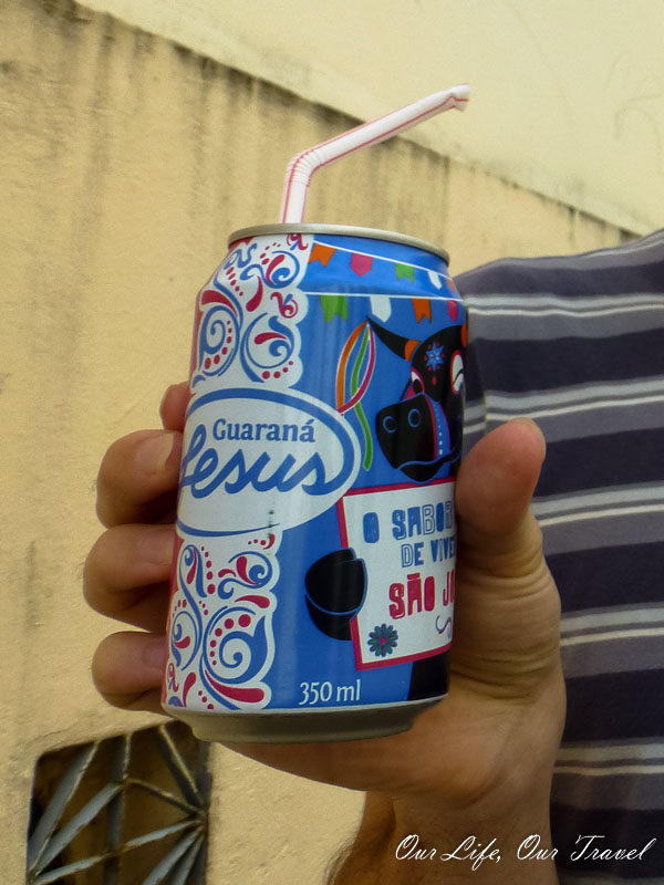 Drinking Guarana in São Luís