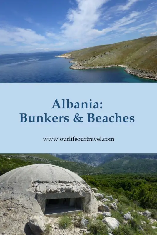 Exploring the best beaches in Albania. The water is crystal clear, the coastline is stunning.