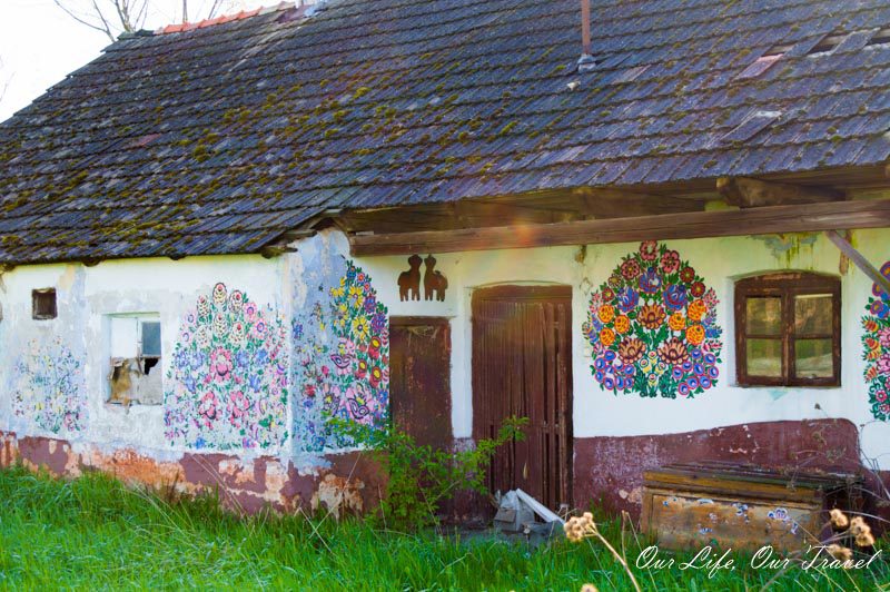 The most unique painted village, Zalipie, Poland. Near Krakow