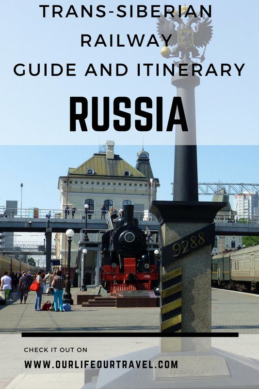 Trans-Siberian Railway - Guide, tips and Itinerary for a self planned route from Moscow to Vladivostok, Russia