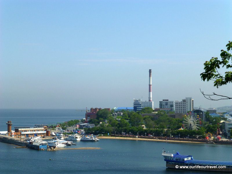 Vladivostok in sunshine.