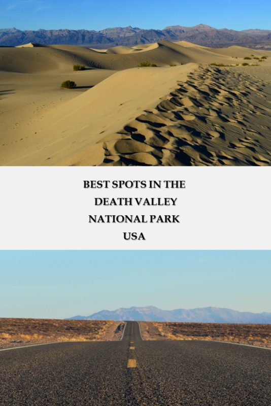 Best spots to stop by at the Death Valley National Park, USA