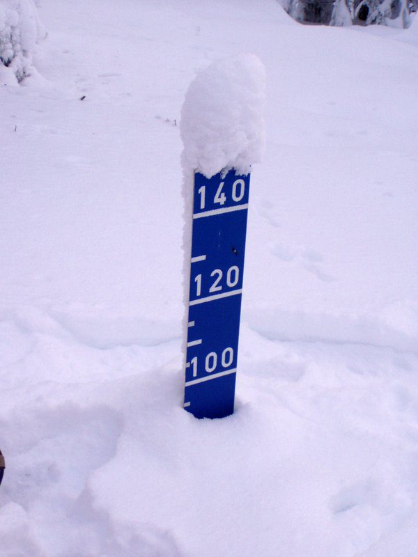 1m Snow in Koli National Park
