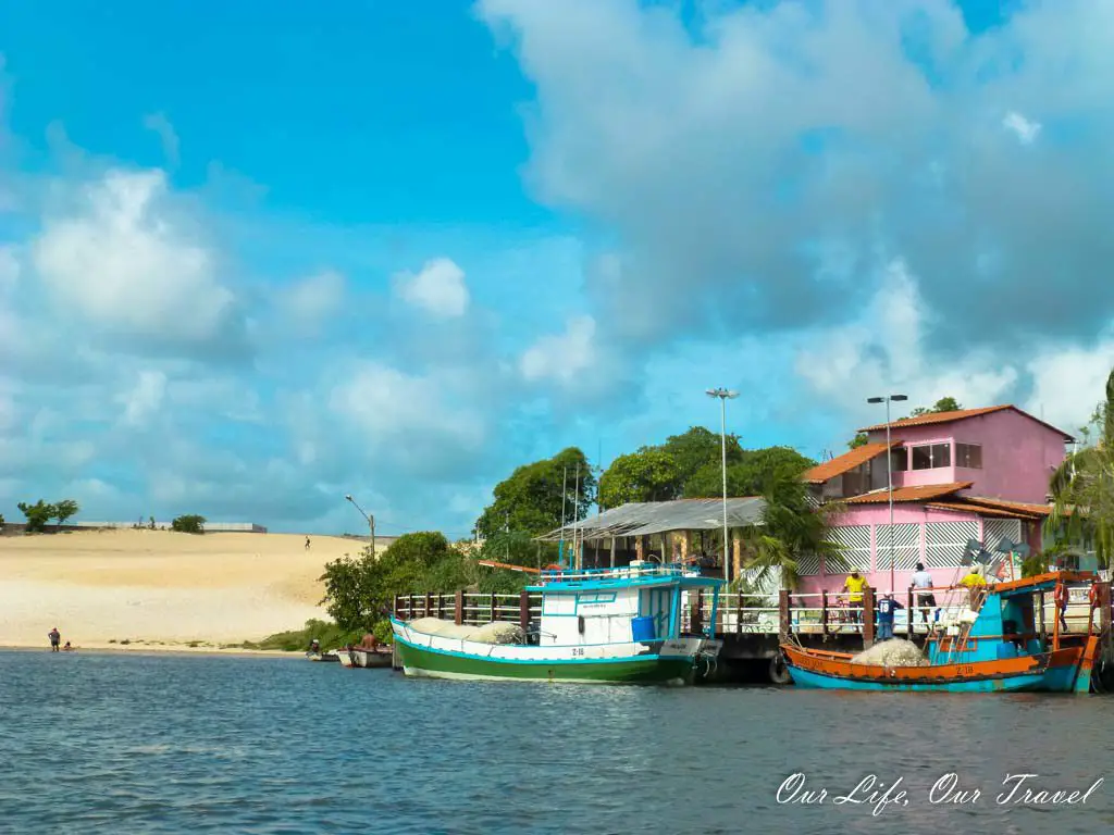 During the boat excursion to Lençois Maranhenses National Park