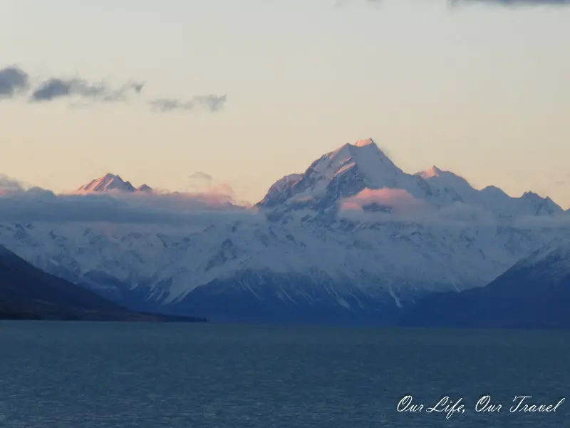 Sunset at Mt. Cook