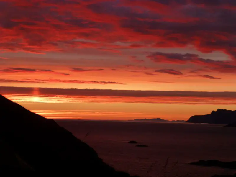 Best sunrise in Lofoten, Norway