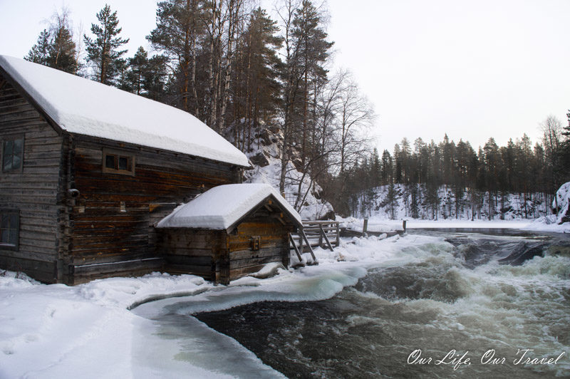 Myllykoski Watermill in Oulanka National Park