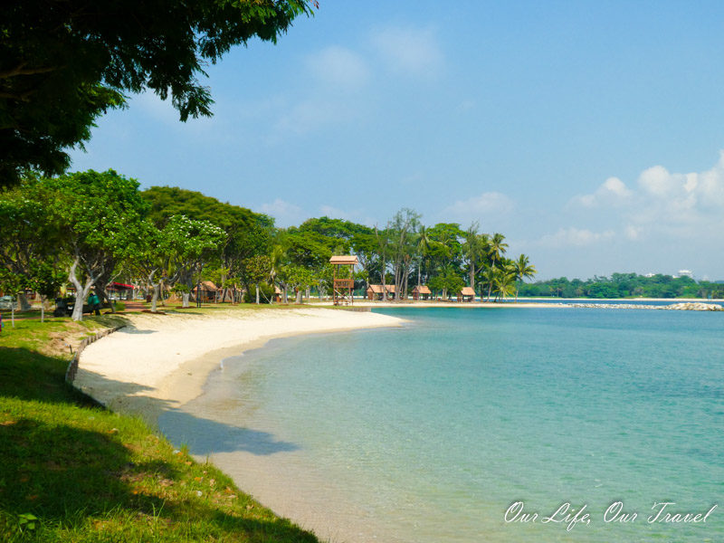 The serenity of beaches on Kusu - the best place to swim in Singapore