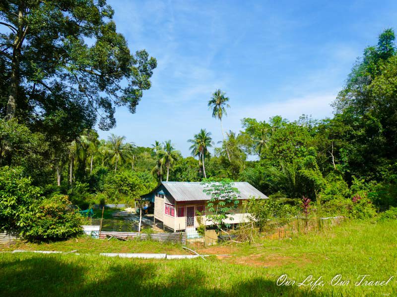 Old Malaysian house on Ubin Island