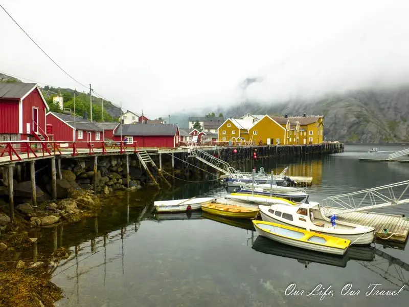 Henningsvaer halászfalu, Lofoten-szigetek