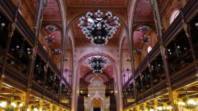 The biggest synagogue in Europe: Dohany Street Synagogue
