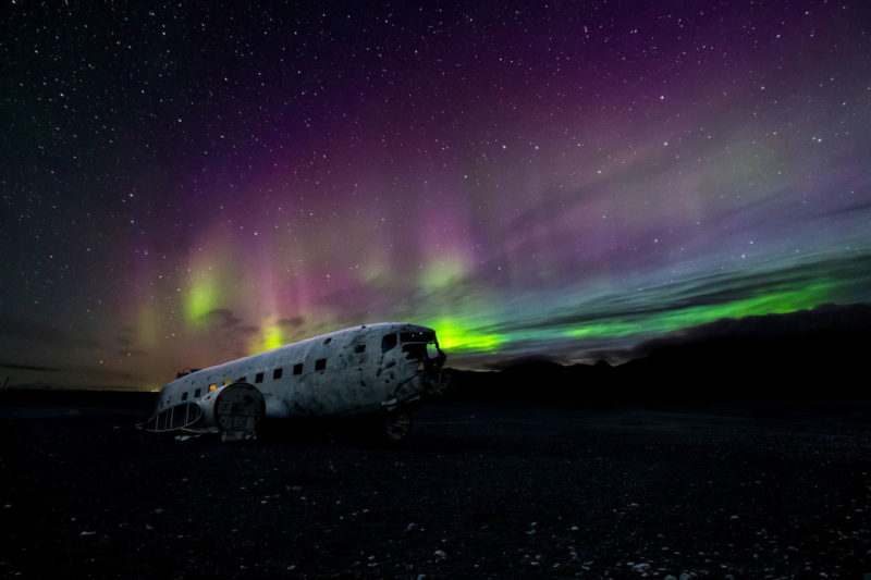 sarki fény izland iceland northern lights | északi fény izland 2020