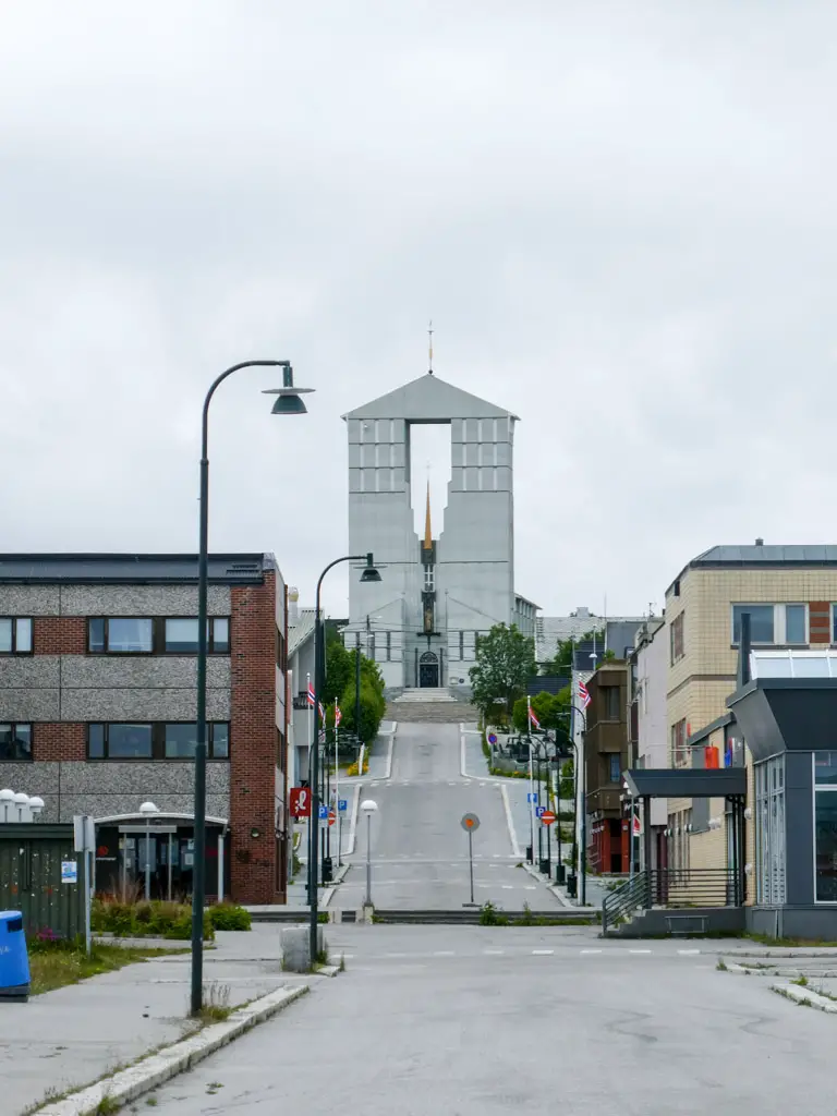 Vadso templom Norvégia