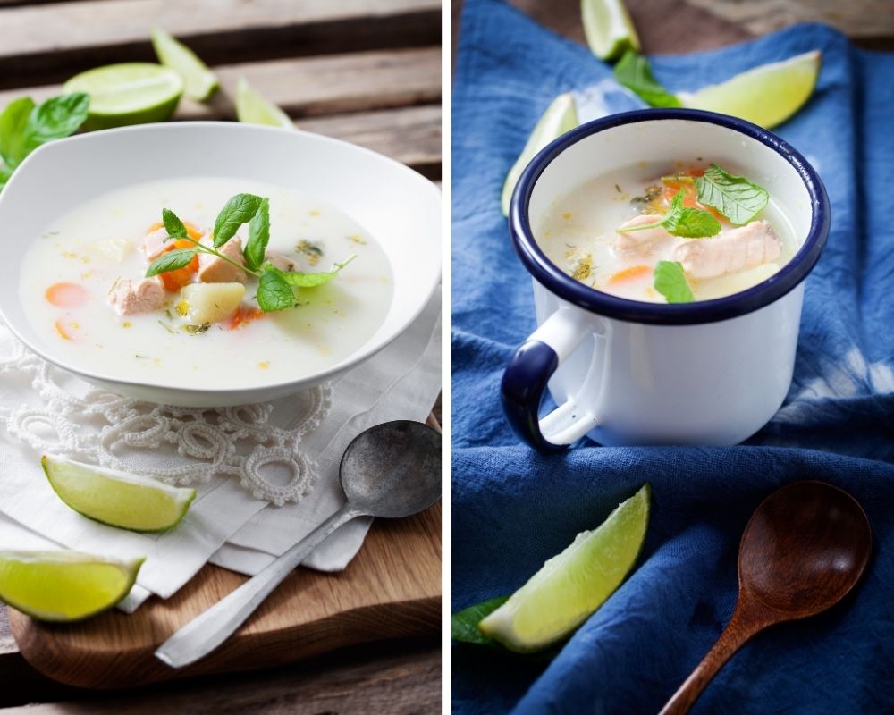 best finnish soup, the Finnish Salmon Soup: Kirjolohikeitto